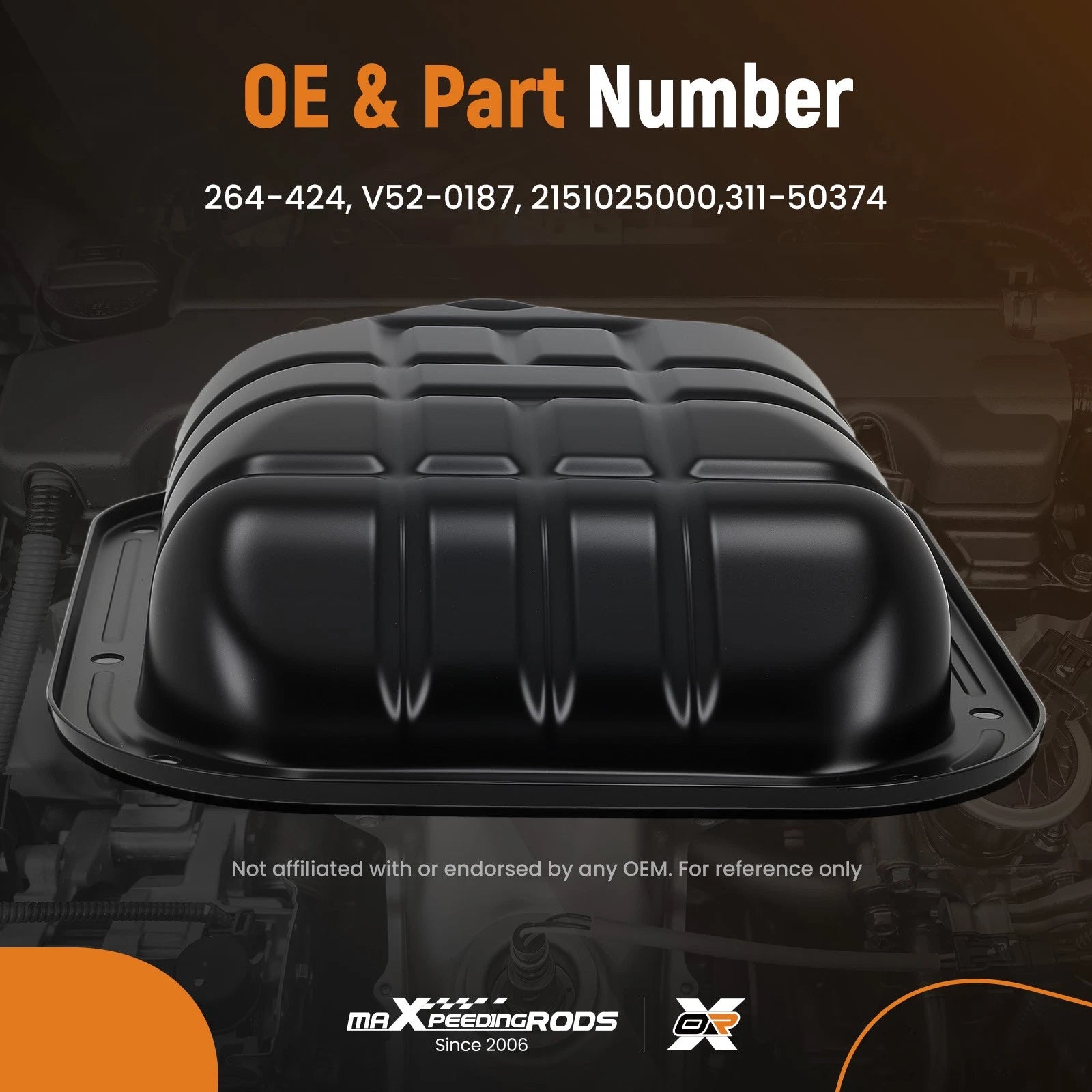Engine Oil Pan for Infiniti QX60 JX35 Nissan Altima Murano (2007–2020)