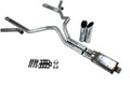 3" Dual Exhaust Kit for Ford F150 (2015–2020) - Slash Tip, Corner Exit