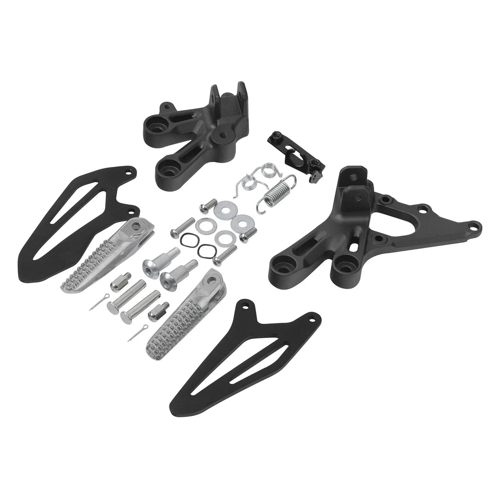 Front Rider Driver Footpegs Bracket Set for Yamaha YZF R7 (2022-2025)