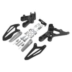 Front Rider Driver Footpegs Bracket Set for Yamaha YZF R7 (2022-2025)
