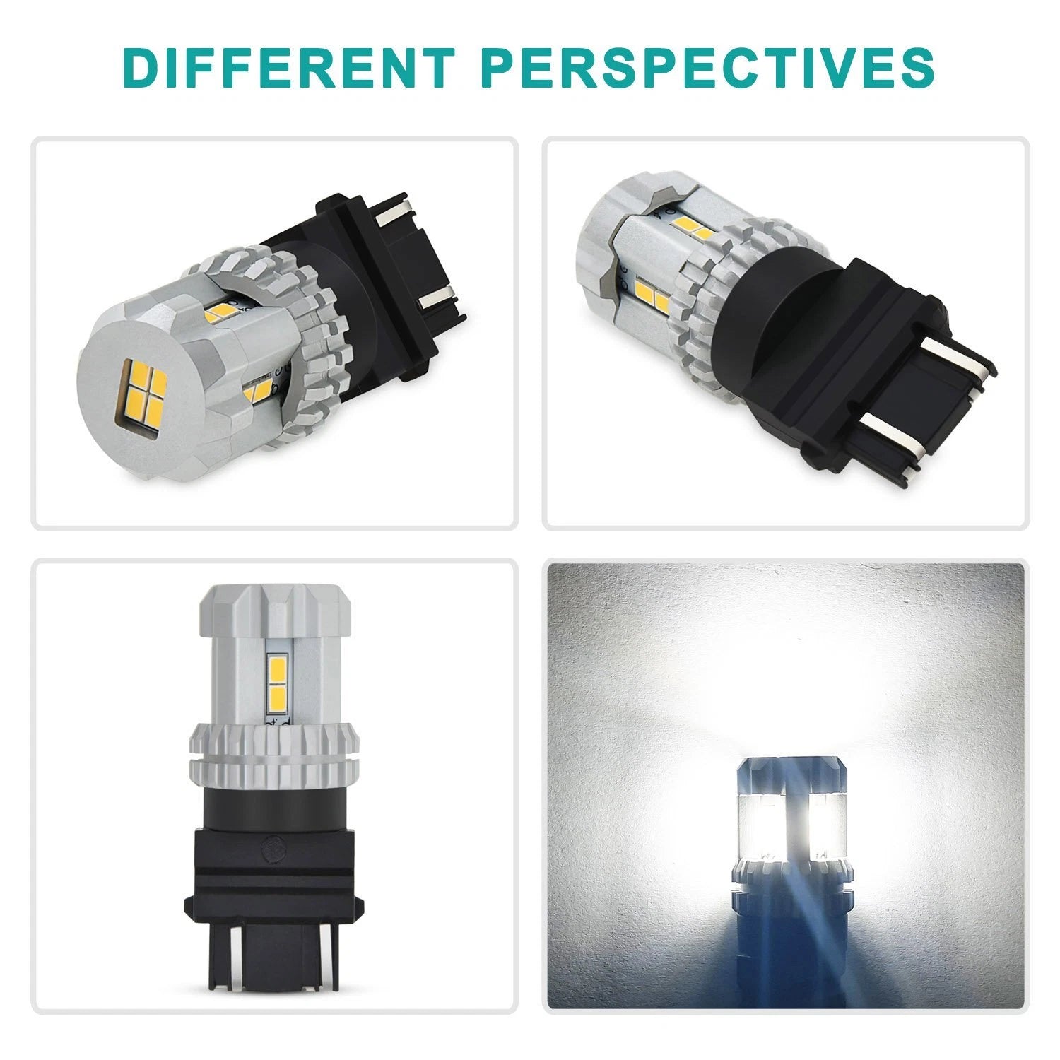 2X LED Backup Tail Reverse Light Bulbs for Make Model (YYYY–YYYY)
