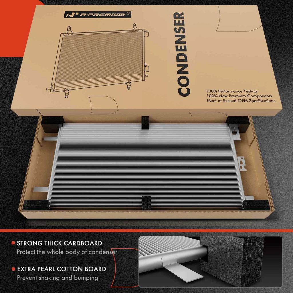 AC Condenser and Cooling Fan Assembly Kit for BMW X5 (2007–2010)