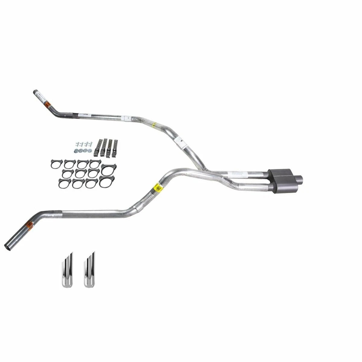 Dual Exhaust 2.5" Pipe Muffler for Dakota (1997-2005)