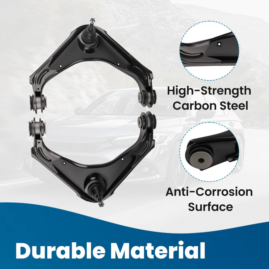 2x Front Upper Control Arms for Chevrolet Silverado 1500 HD (2001–2003, 2005–2006)