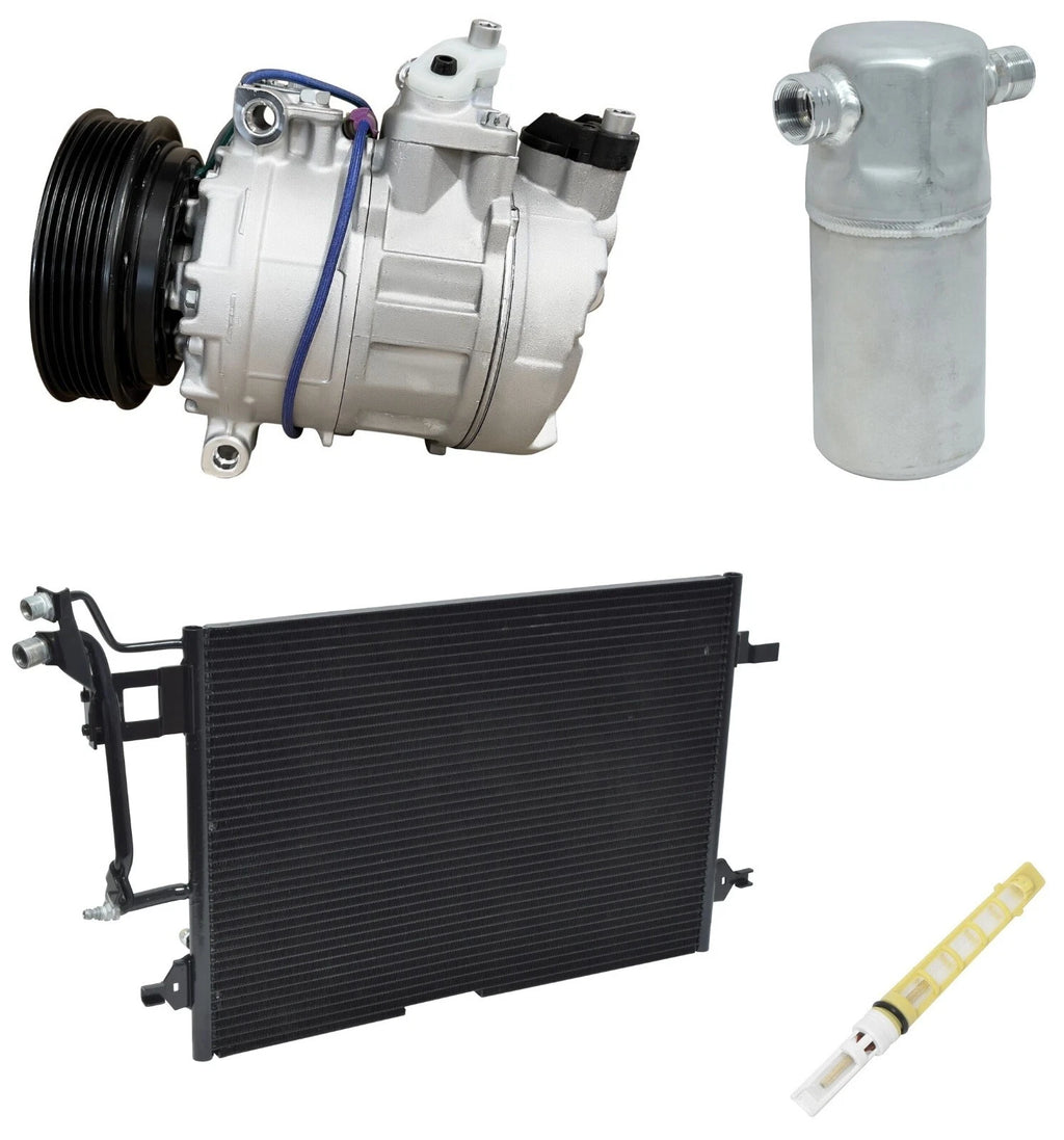 AC Compressor Kit With Condenser For Volkswagen Passat 2.8L (1999–2005)