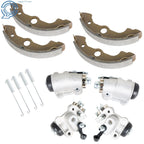 Front Brake Wheel Cylinders with Shoes Kit for Honda Foreman TRX400 TRX450 (2000–2006)