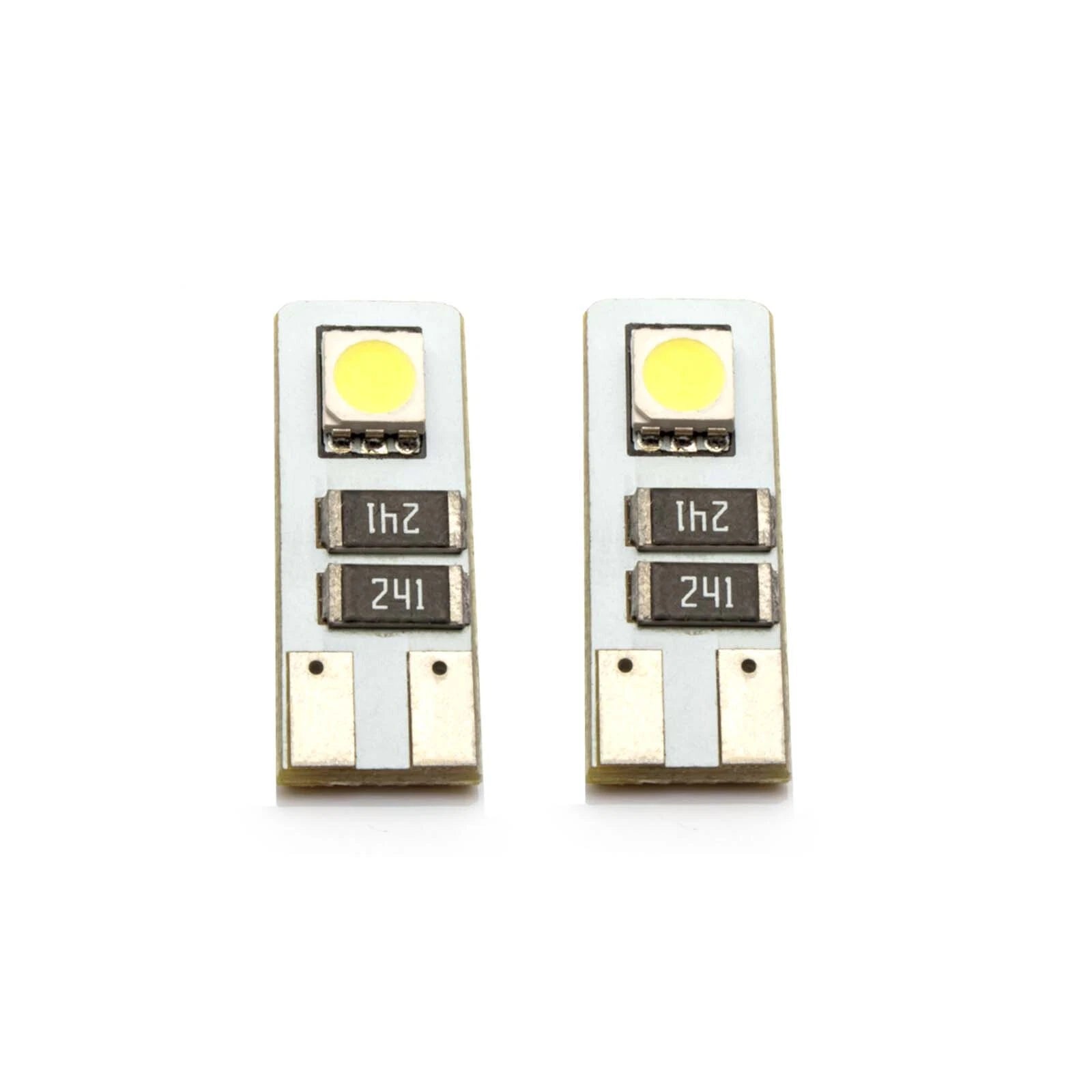 Ice Blue T10 192 168 SMD Error-Free License Plate Light Bulbs for Honda (2012-2024)