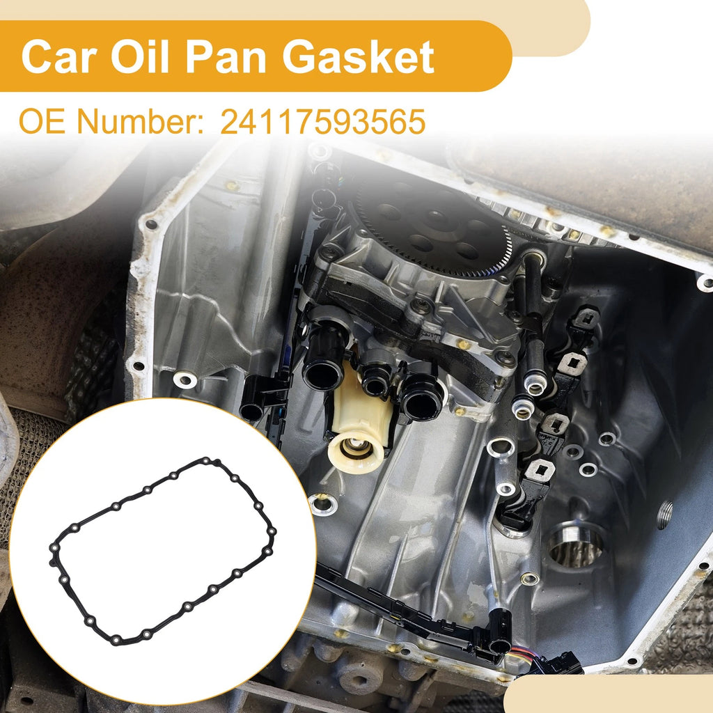 Oil Pan Gasket for BMW 128i (2008–2013) No.24117593565