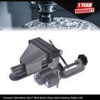 3" Swivel Rotating Bench Vise for Universal Use