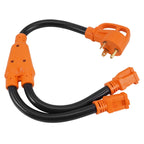 24inch RV Generator Power Adapter Cord 30A to 15A for MXR3500 MXR5000IE