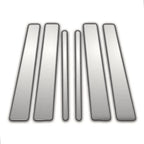 Chrome Pillar Post Covers 6 Pc Replacement for Infiniti M (2005–2010)