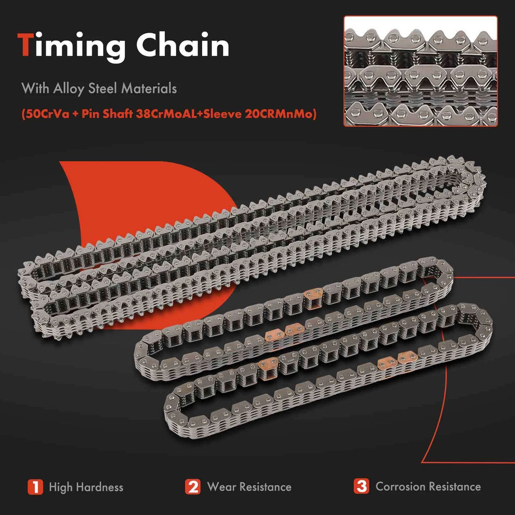 12x Timing Chain Kit for Nissan Altima Murano INFINITI JX35 (2007–2014)