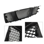 Glossy Black Mesh Front Upper Grill for Nissan Frontier (2005–2008)