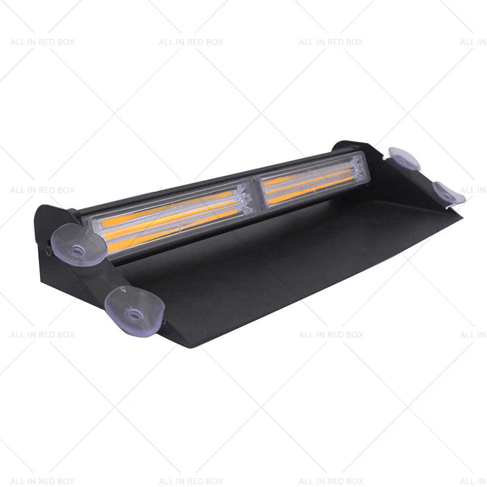 Amber LED Strobe Warning Light for Car Truck (Universal)
