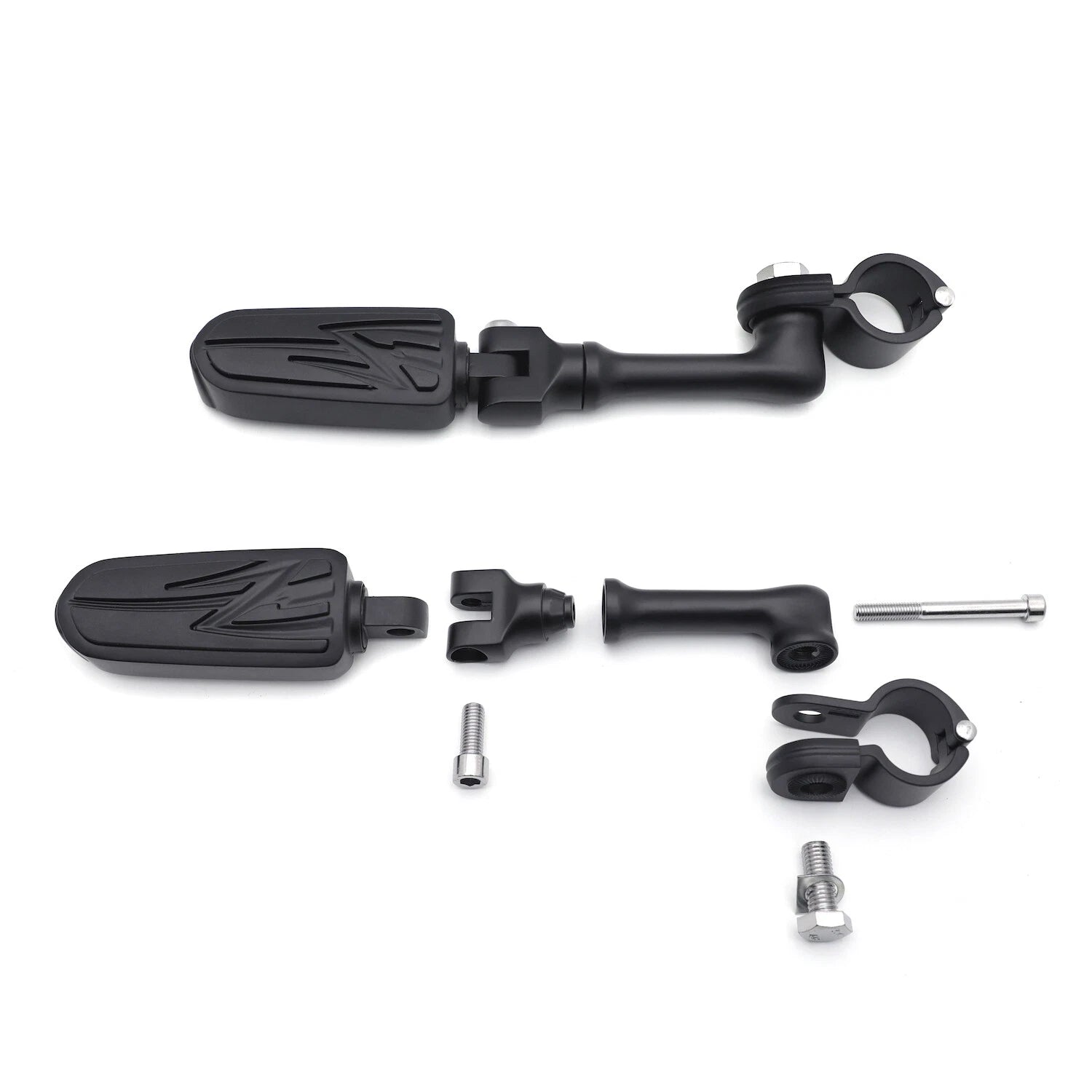 4.5" FootPeg for Yamaha XV250 XV400 XV535 (1.25" Engine Guard)