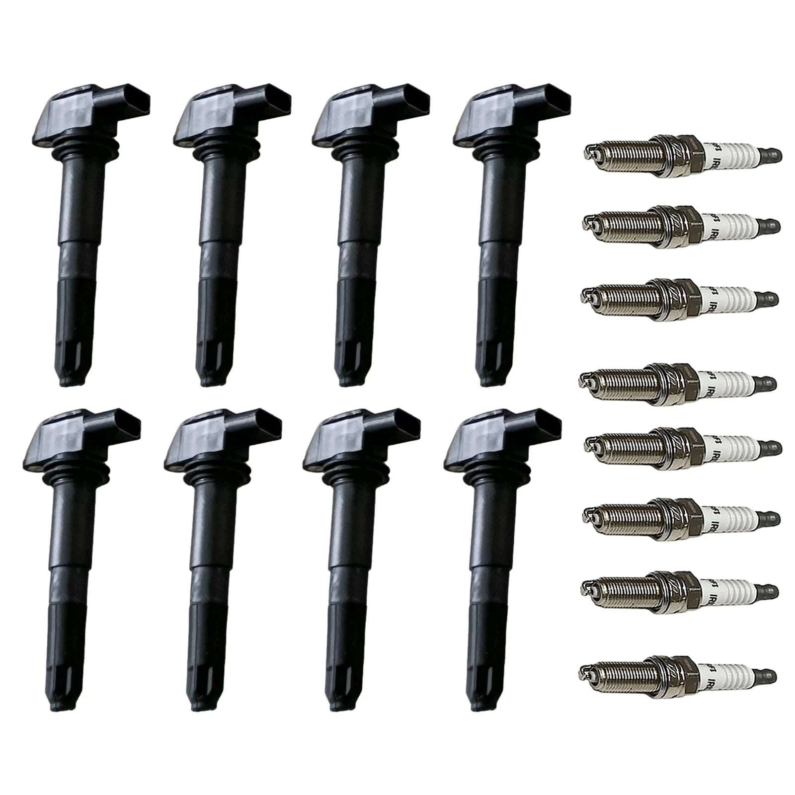 8x Ignition Coil & Iridium Spark Plug Kits for Porsche Cayenne (2003–2006)