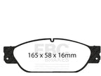 Front Brake Pad Set for Jaguar XJ8 (2004–2006) FJ223CT