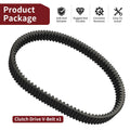 Clutch Drive V-Belt B4J-17641-00-00 for Yamaha Wolverine X2 1000 (2024)