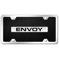 Chrome on Black Acrylic License Plate Kit - Officially Licensed for GMC Envoy