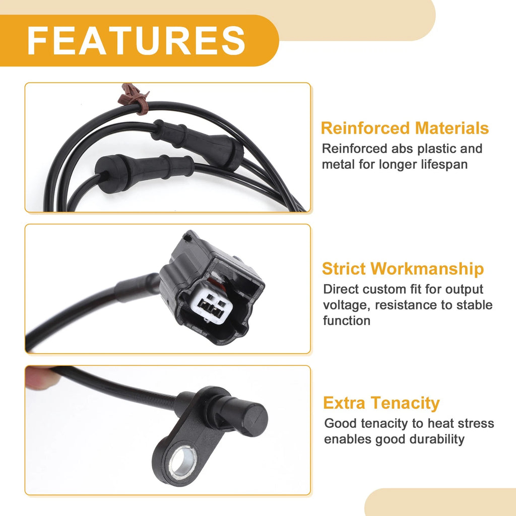 ABS Wheel Speed Sensor No. 479003LM0A for Nissan NV200 (2010–2021) Rear Right