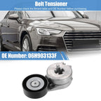 Accessory Drive Belt Tensioner Assembly with Pulley for Audi A4 (2009–2016) 06H903133F