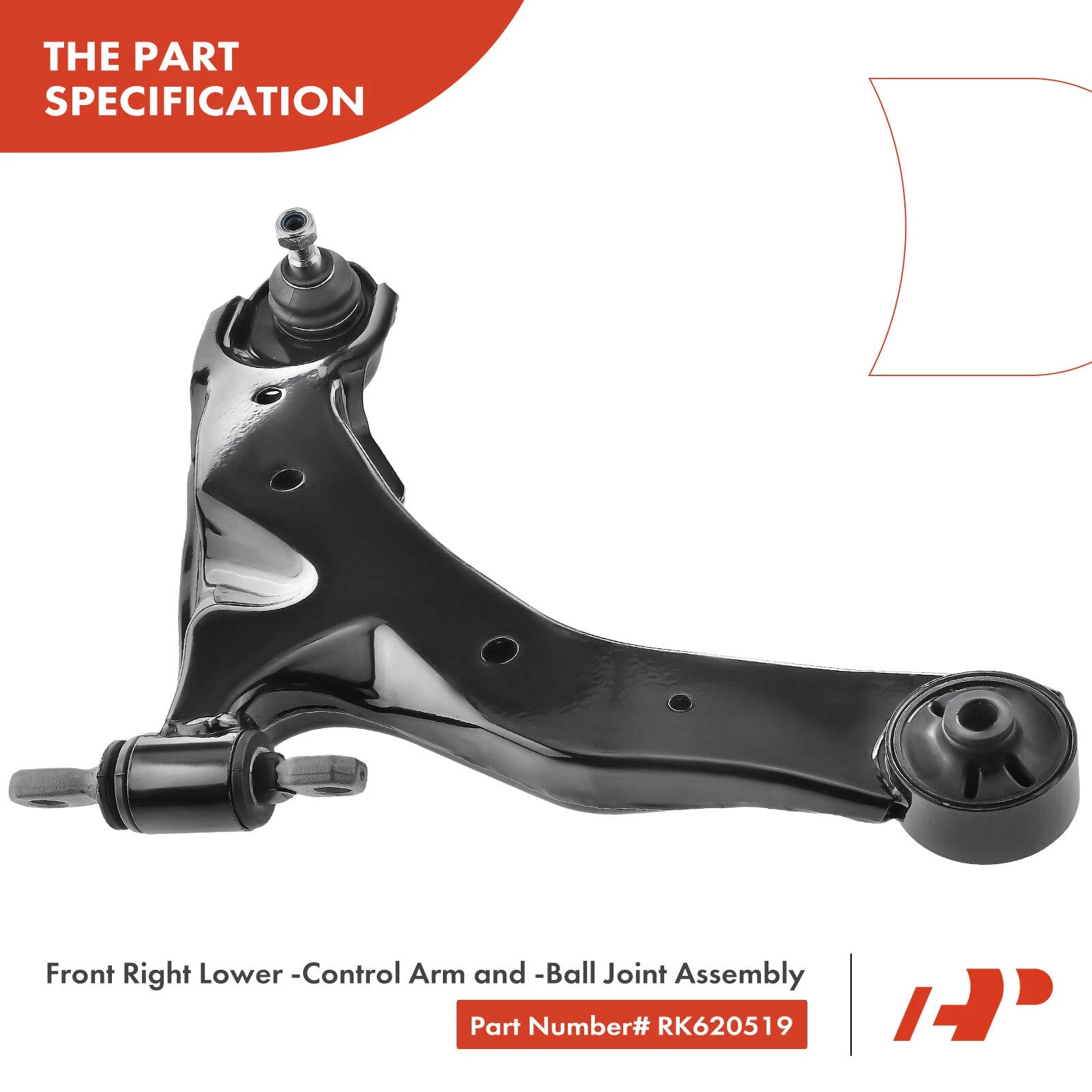 8x Front Control Arm, Sway Bar Link & Tie Rod Assembly for Kia Spectra5 (2004–2009)