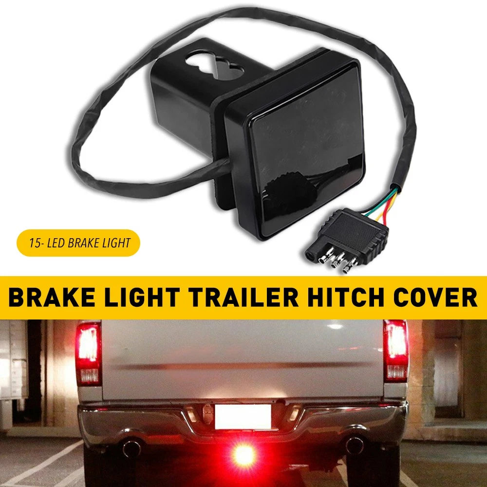 2" LED Trailer Hitch Cover Light for Universal Fit 