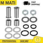 Swingarm Bearing Bushing Rebuild Kit for Suzuki RM125 RM250 RMZ250 RMZ450 DRZ400 (2000–2023)