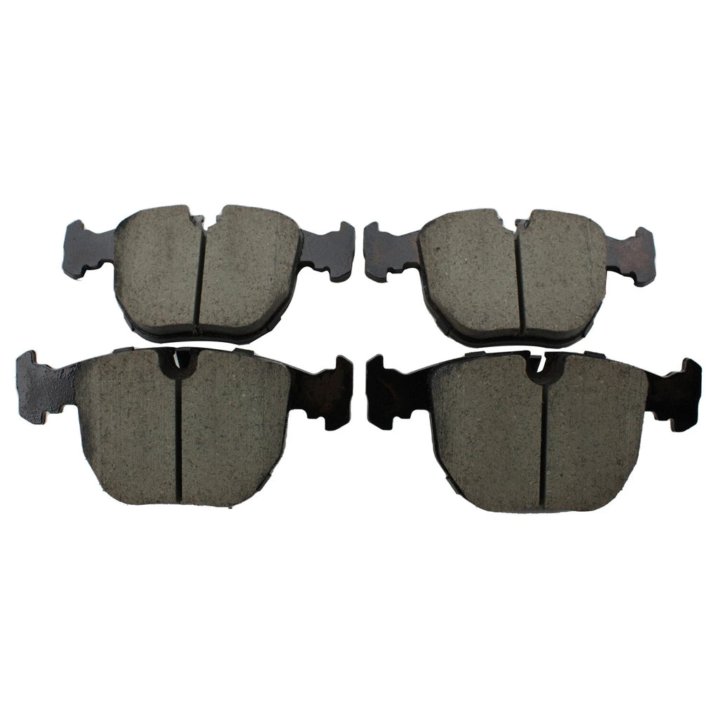 Set of 4 Akebono Euro Front Ceramic Brake Pads for BMW E38 E39 E53 (1995–2006)