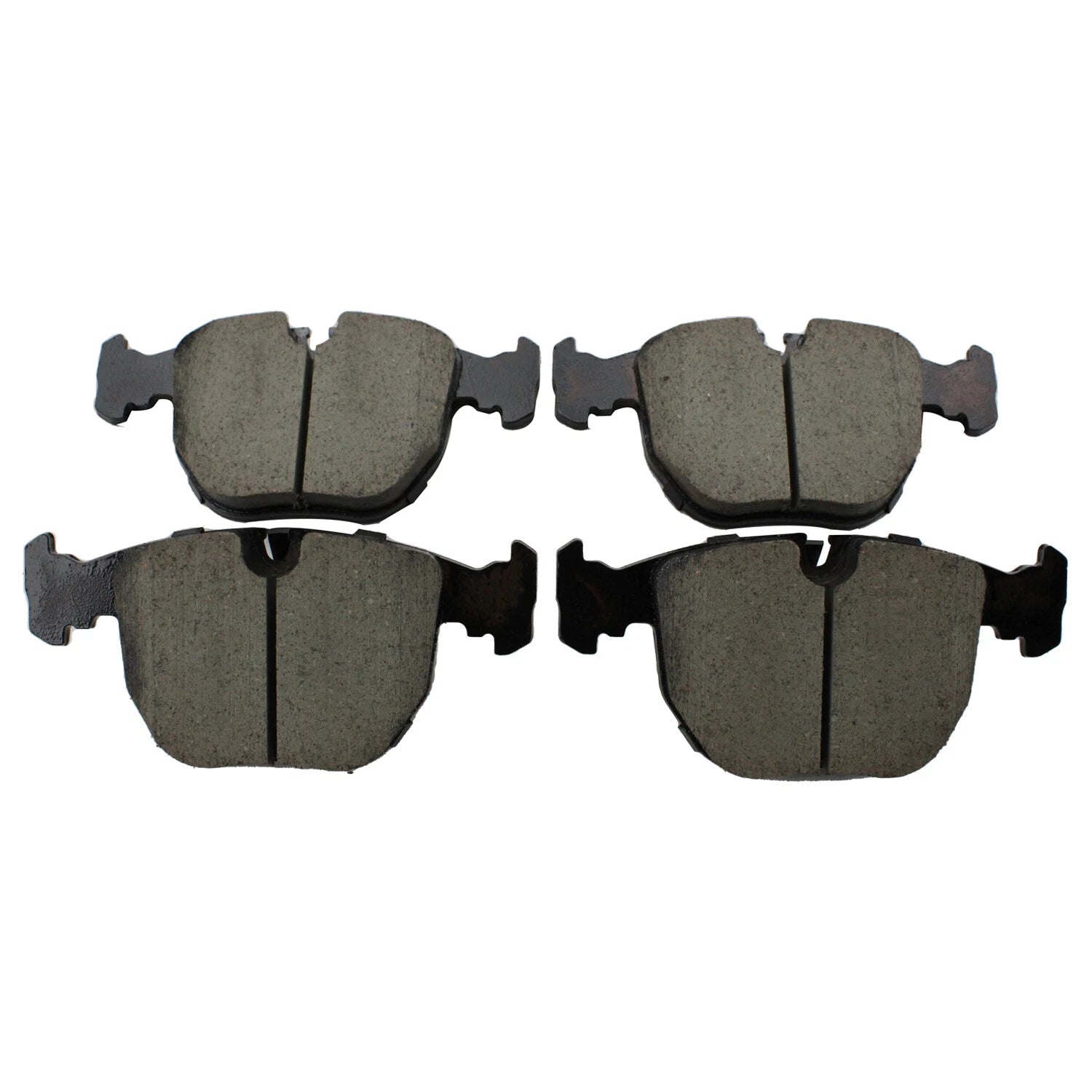 Set of 4 Akebono Euro Front Ceramic Brake Pads for BMW E38 E39 E53 (1995–2006)