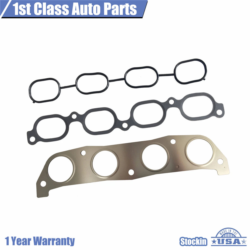 Cylinder Head Gasket Set with 10 Bolts for Pontiac Toyota 1.8L
