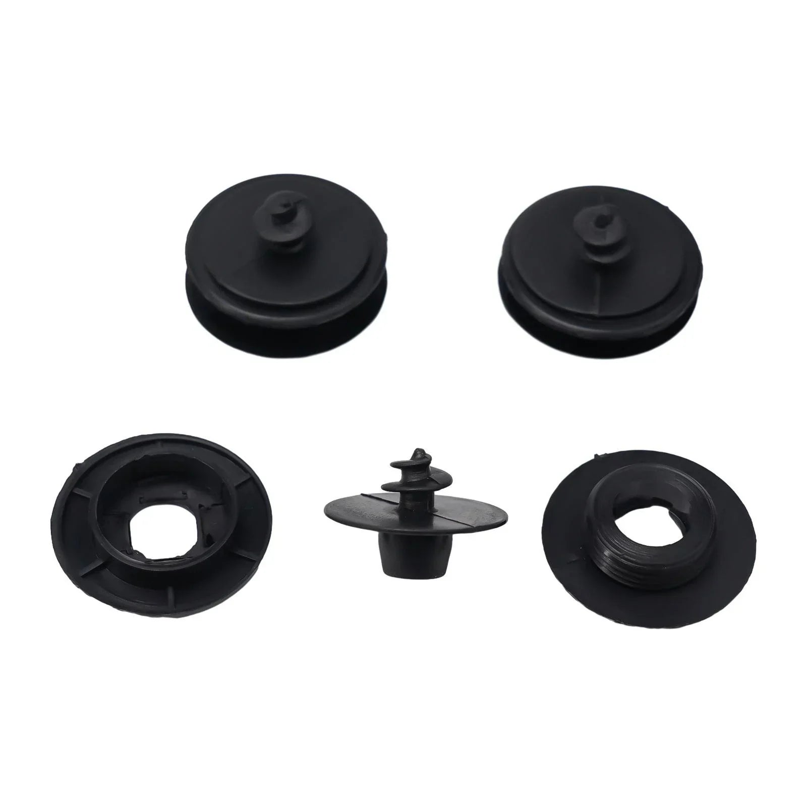 2 x Car Floor Mat Anti-Slip Clip Auto Carpet Fixing Grips Clamps Holders Black