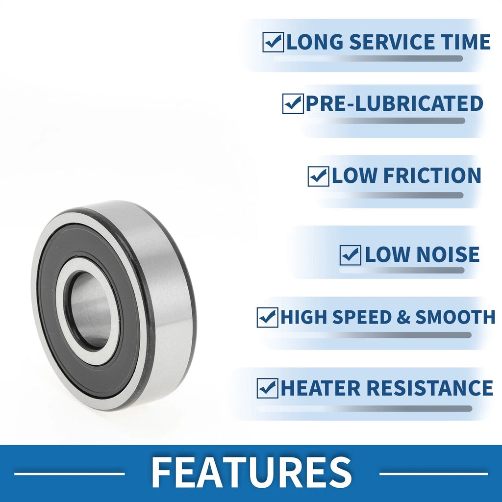 1 Pc 6303DDU Deep Groove Ball Bearing P4 for Scooter Skateboard (N/A)
