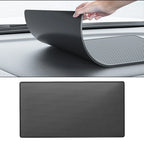 Anti-slip Dashboard Mat for Universal Fit (18x13cm) - Black Silicone