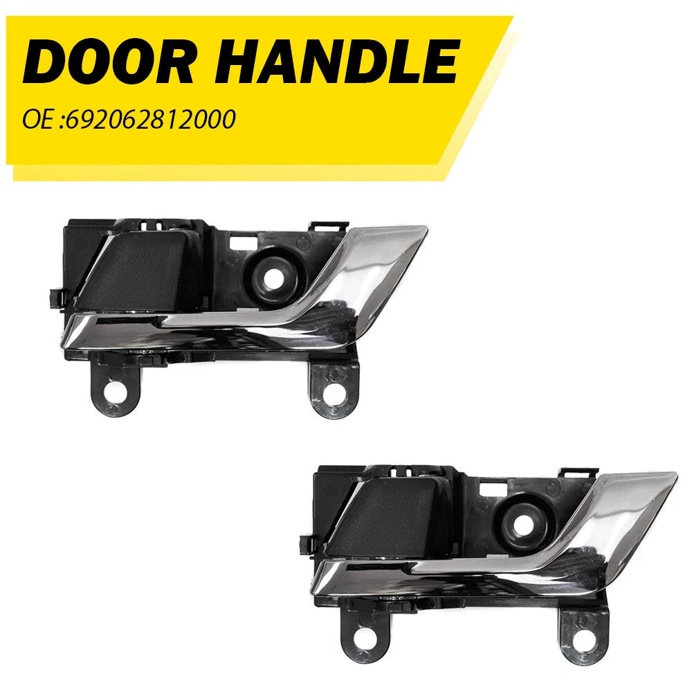 Set of 2 Interior Door Handles for Toyota Highlander (2008–2013)