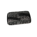 2X Gray Fabric Headrest Pillow Supports for Racing Seats