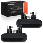 2X Rear Texture Black Exterior Door Handle for Chevy Prizm (1998–2002)