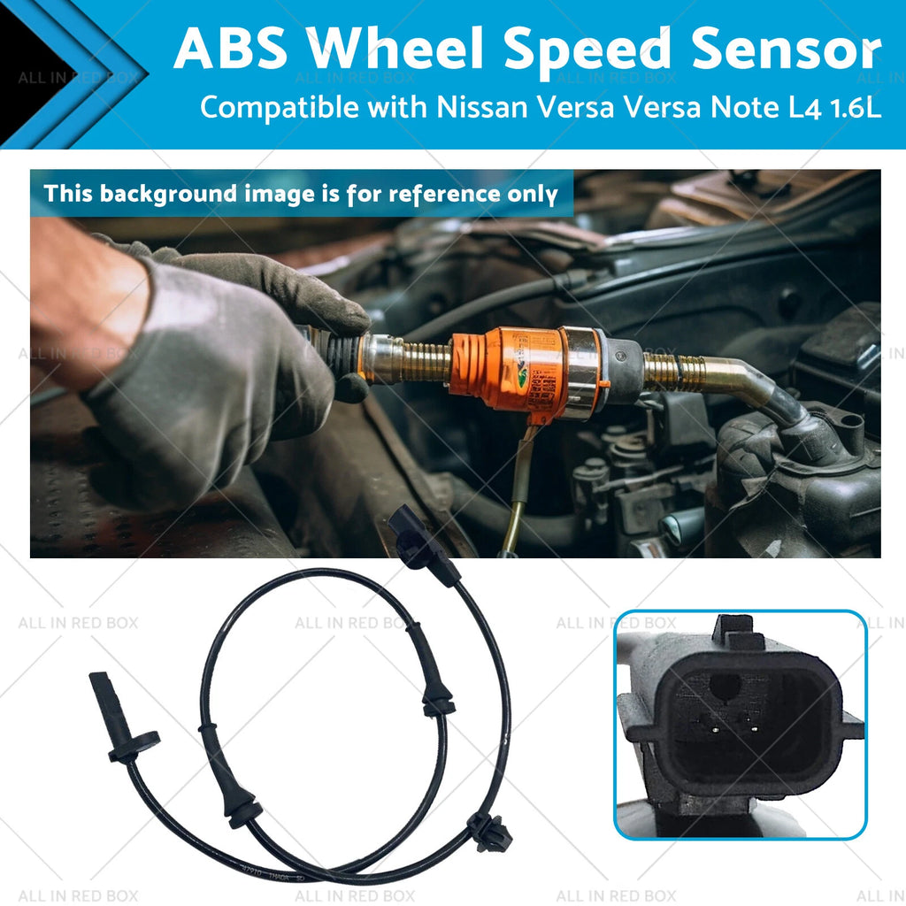 ABS Wheel Speed Sensor for Nissan Versa, Versa Note L4 1.6L (2010–2019)