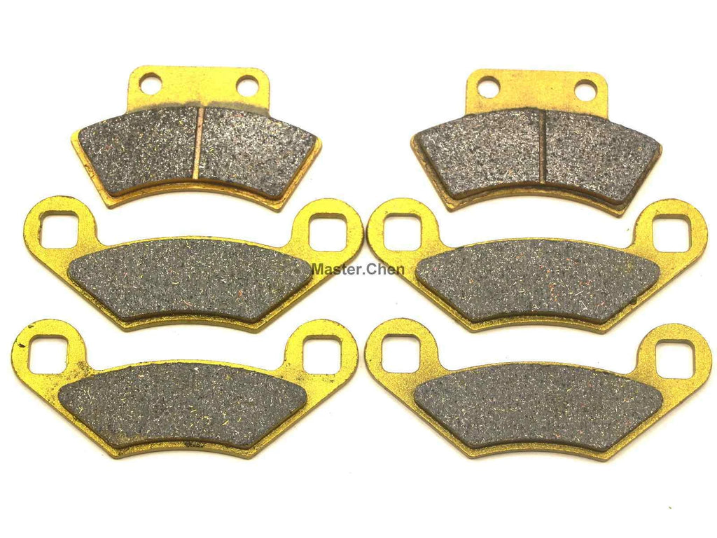 Front & Rear Brake Pads for Polaris Big Boss 500 (1998–1999) / Sportsman 500 (1996–1997)