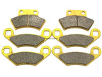 Front & Rear Brake Pads for Polaris Big Boss 500 (1998–1999) / Sportsman 500 (1996–1997)
