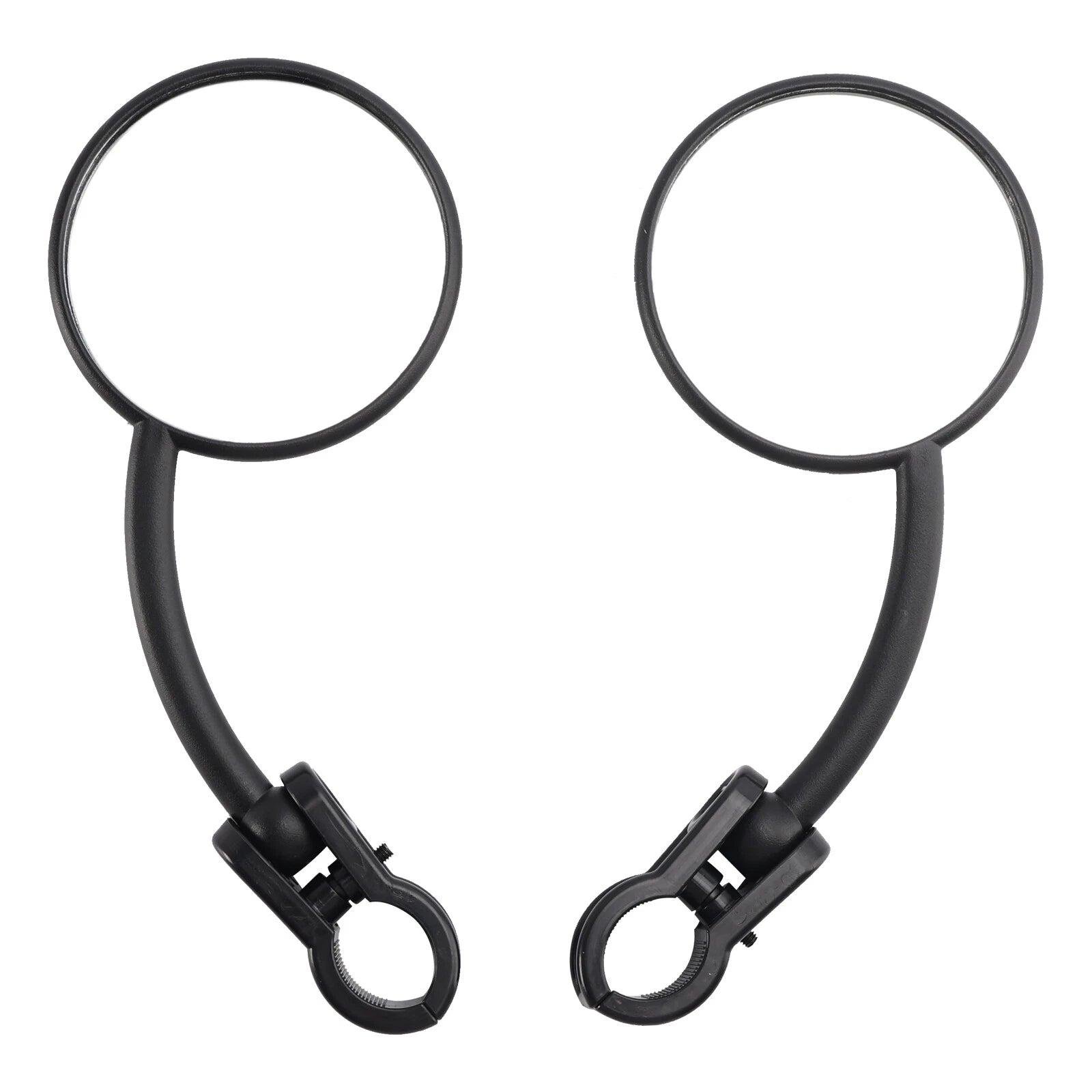 Folding Mirror Set for Enduro MX Cross Trail ATV Supermoto (2010–2023)