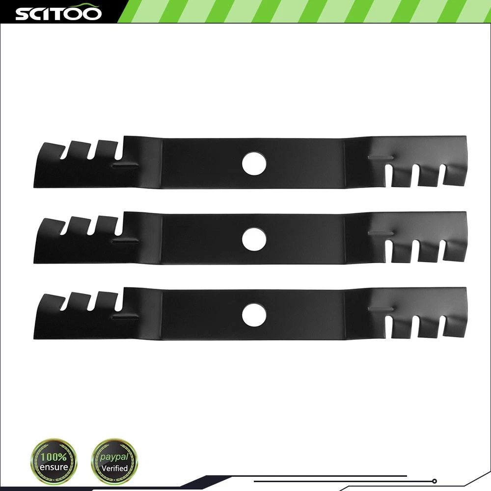 3X Mower Blades for Kubota 60" (76539-34330, 70000-00602, 70000-25001, K5645-34340)