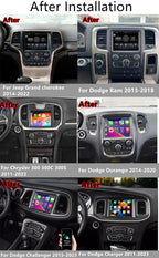 8.4'' Navigation Stereo Radio for Dodge Ram, Chrysler, Jeep Grand Cherokee