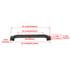 Grille Winch Brush Guard for Jeep Wrangler Gladiator JL JT (2018–2026)