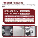 Top End Rebuild 47.5mm Piston Gasket Ring Kit for Honda CR85R CR85RB (2003–2007)