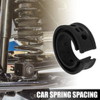 2X Black Coil Spring Rubber Buffer C Type for Ford Chevy (Universal)