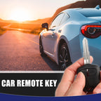 2 Button 433MHz Remote Key Fob for Mitsubishi L200 (Year Range Not Specified)