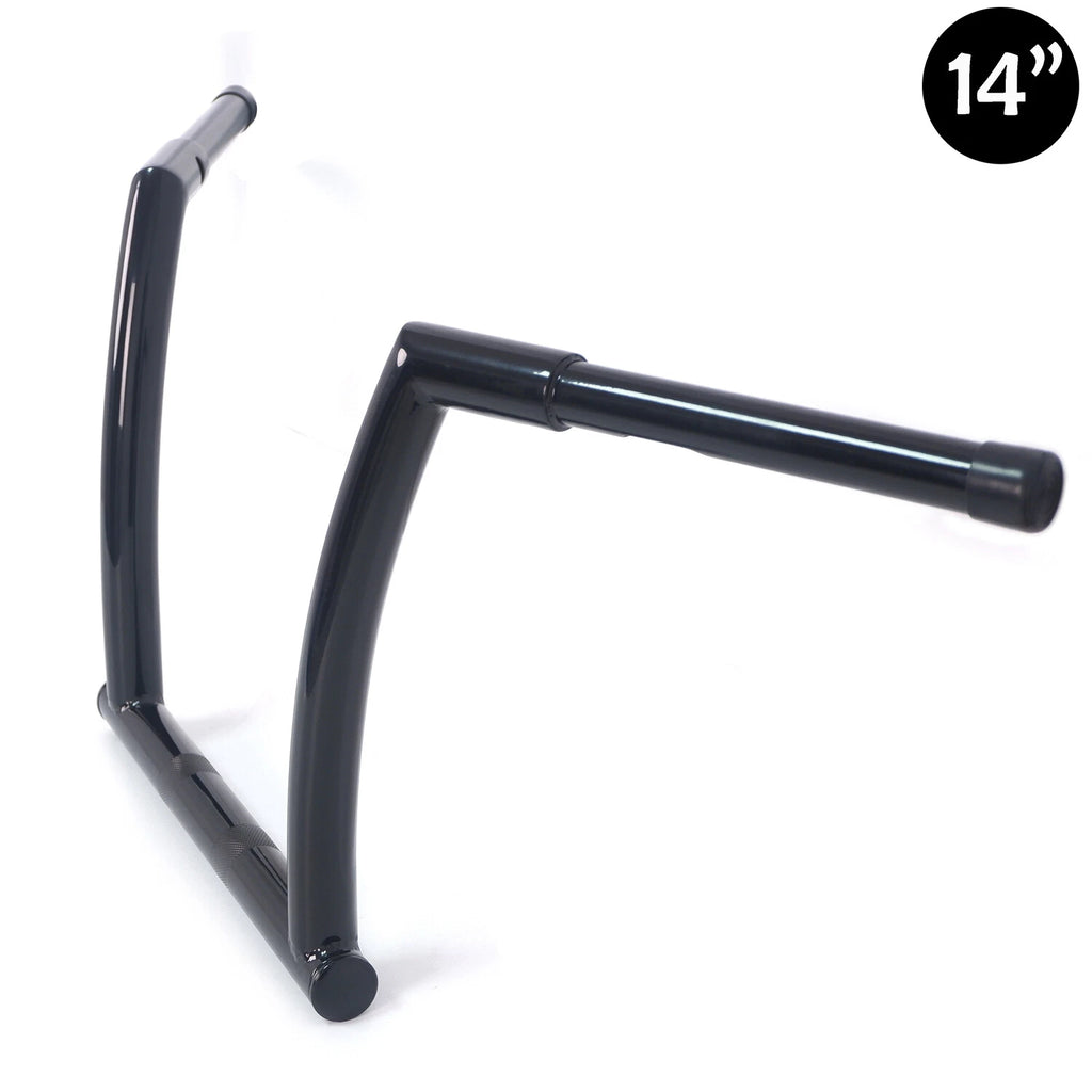 Black 14" Rise Ape Hanger Handlebar for Harley FLTRX FLTRXS FLTRU (2015–2020)