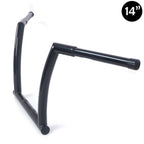 Black 14" Rise Ape Hanger Handlebar for Harley FLTRX FLTRXS FLTRU (2015–2020)