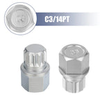 1 Pcs Wheel Lock Key Lug Nut Removal Tool for VW Audi 